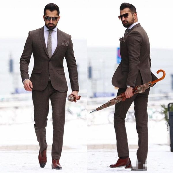 2018 vintage wood two pieces mature men suits plus size groom wear tuxedos brown mens wedding suit custom made, Black;gray
2018 vintage wood two pieces mature men suits plus size groom wear tuxedos brown mens wedding suit custom made, Black;gray