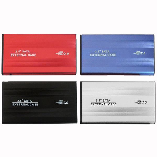 

usb 2.0 2.5 inch sata ide enclosure external case box mobile disk reader for hdd notebook laphard disk aluminum-magnesium alloy