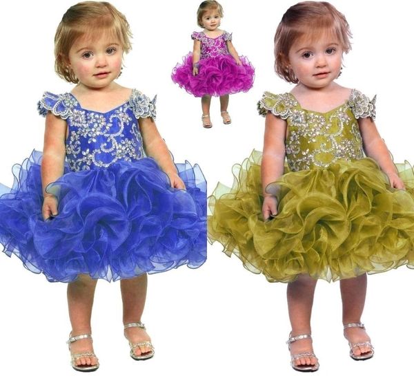 cupcake puffy little kids pageant dresses 2017 sequins crystal mini glitz ritzee flower girl dresses formal birthday party gowns, White;red
cupcake puffy little kids pageant dresses 2017 sequins crystal mini glitz ritzee flower girl dresses formal birthday party gowns, White;red