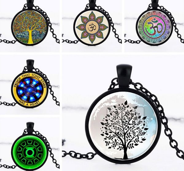 10pcs/lot the tree of life time necklaces universe gemstone pendant necklaces mix style 2016 july style, Silver
10pcs/lot the tree of life time necklaces universe gemstone pendant necklaces mix style 2016 july style, Silver