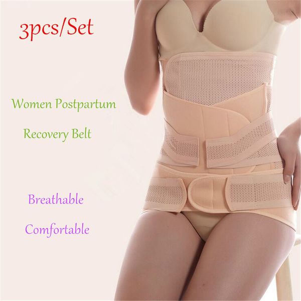 wholesale- 3pieces/set postpartum belly band for pregnant women breathable after pregnancy belt belly binding postpartum bandage waist belt, Black;white
wholesale- 3pieces/set postpartum belly band for pregnant women breathable after pregnancy belt belly binding postpartum bandage waist belt, Black;white