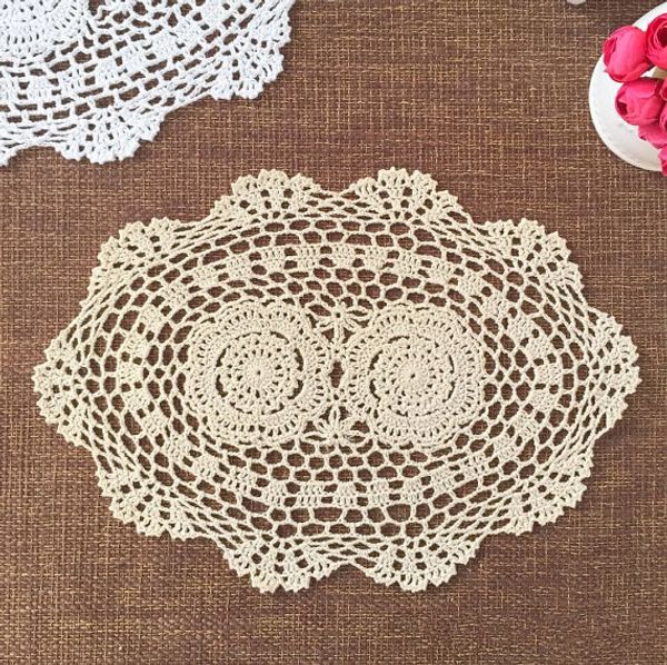 wholesale- 6pcs 26x40cm hand crochet centerpieces for wedding handmade placemats oval crochet doilies home decor handmade crochet
wholesale- 6pcs 26x40cm hand crochet centerpieces for wedding handmade placemats oval crochet doilies home decor handmade crochet