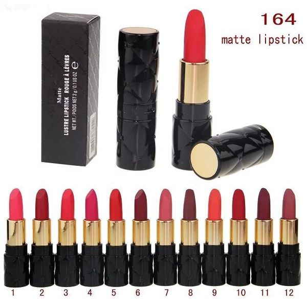 12 colors matte lustre lipstick rouge a levres limited edition lip sticks makeup brands retro matte lip glosses branded cosmetic 3g
12 colors matte lustre lipstick rouge a levres limited edition lip sticks makeup brands retro matte lip glosses branded cosmetic 3g