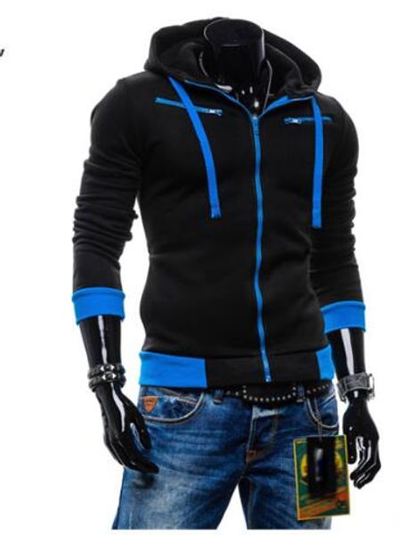 wholesale- new style men's fashion cardigan napping hoodies popular zipper fleece hoodie jacket mens hoodies and sweatshirts sports, Black
wholesale- new style men's fashion cardigan napping hoodies popular zipper fleece hoodie jacket mens hoodies and sweatshirts sports, Black
