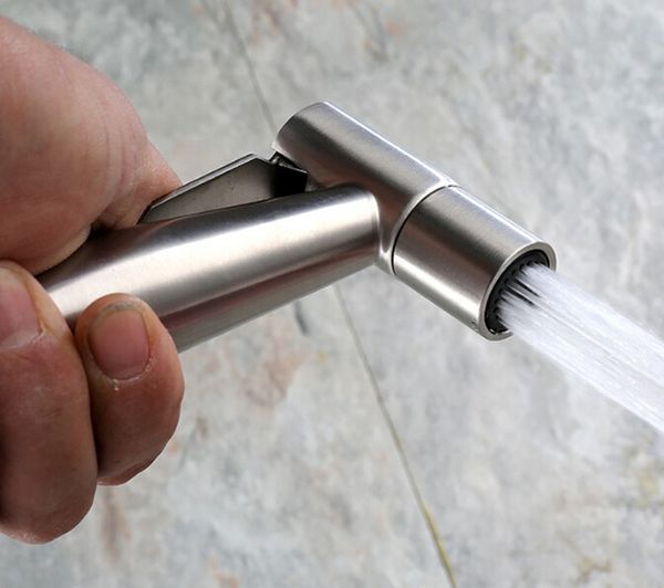 lead free SUS304 Stainless Steel Shattaf Toilet Bidet Spray Hand Held Portable Bidet Shower Brushed Nickel handhedl shower sprayer BD787
lead free SUS304 Stainless Steel Shattaf Toilet Bidet Spray Hand Held Portable Bidet Shower Brushed Nickel handhedl shower sprayer BD787
