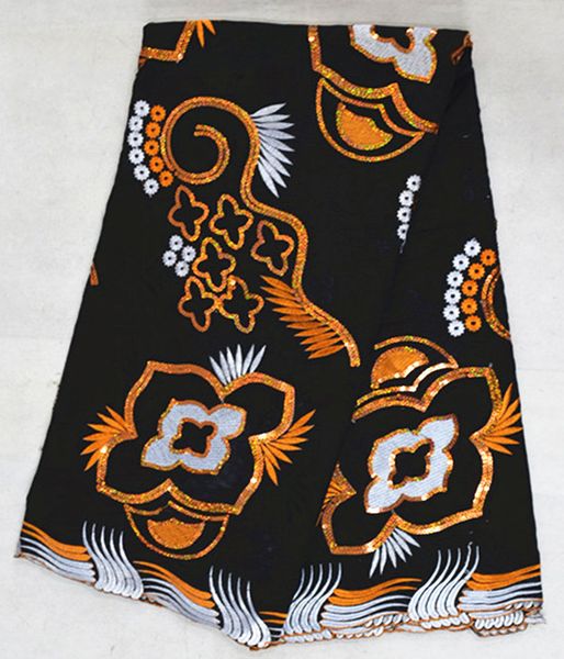most popular black african cotton wedding lace with orange sequins pattern swiss voile lace fabric for clothing bc119-2, Black;white
most popular black african cotton wedding lace with orange sequins pattern swiss voile lace fabric for clothing bc119-2, Black;white