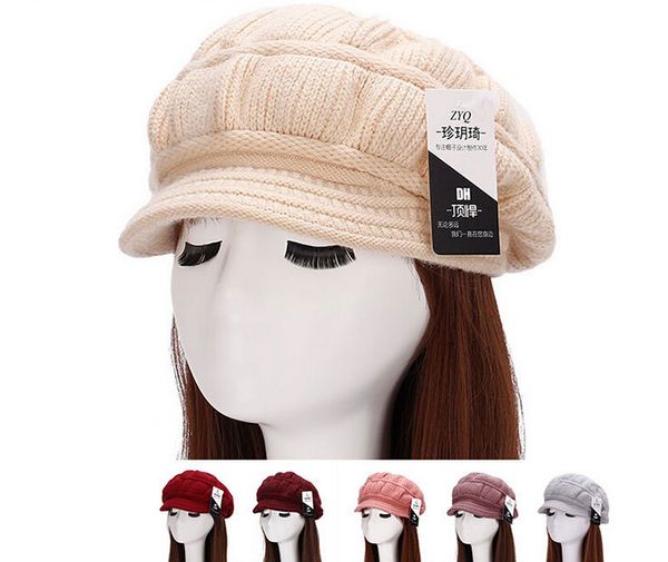 fashion ladies crochet knitting wool hat winter warm stingy brim caps warmer peaked beanie beret ing, Blue;gray
fashion ladies crochet knitting wool hat winter warm stingy brim caps warmer peaked beanie beret ing, Blue;gray