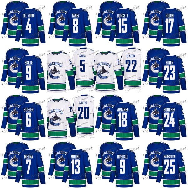 22 Daniel Sedin Philip Holm Brock Boeser Chris Tanev Jack Skille 17 Anton Rodin 18 Jake Virtanen 2017-2018 Season Vancouver Canucks Jerseys
22 Daniel Sedin Philip Holm Brock Boeser Chris Tanev Jack Skille 17 Anton Rodin 18 Jake Virtanen 2017-2018 Season Vancouver Canucks Jerseys