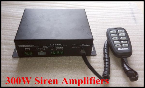high popwer dc12v 300w police car siren amplifiers ambulance fire warning alarm with microphone (without speaker)
high popwer dc12v 300w police car siren amplifiers ambulance fire warning alarm with microphone (without speaker)