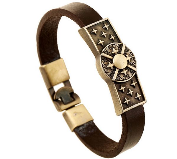 fashion national wind 100% cowhide bracelet boy/man/girls retro alloy cross accessories lovers bracelet 12pcs/lot drop shipping, White
fashion national wind 100% cowhide bracelet boy/man/girls retro alloy cross accessories lovers bracelet 12pcs/lot drop shipping, White