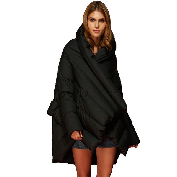 european new fashion designer 2016 winter duck down parkas for women thick real down jacket long women winter coats, Black
european new fashion designer 2016 winter duck down parkas for women thick real down jacket long women winter coats, Black