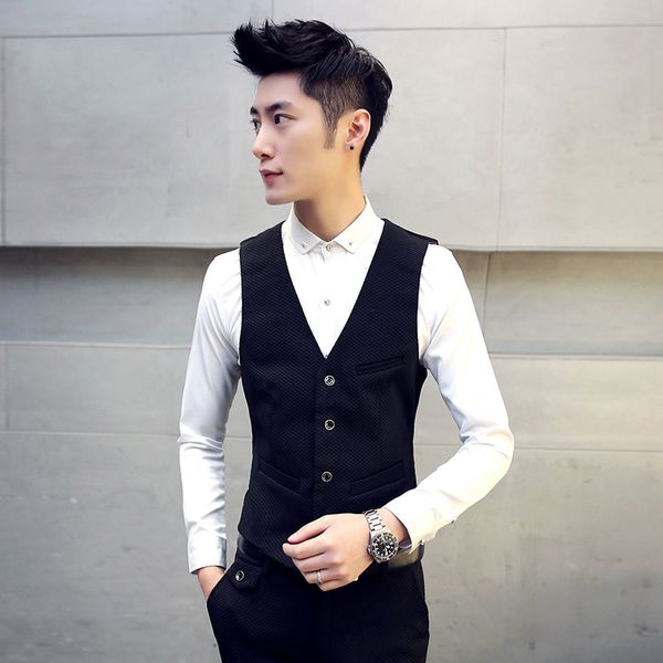wholesale-gilet 2016 new arrival single breasted luxury v-neck vest men large size mariage waistcoat 5xl-m high quality, White;black
wholesale-gilet 2016 new arrival single breasted luxury v-neck vest men large size mariage waistcoat 5xl-m high quality, White;black