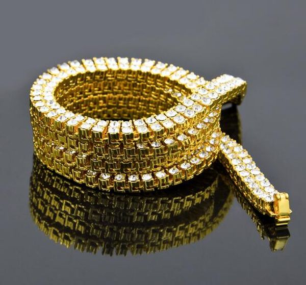 2 row hip hop alloy rhinestone necklace 1cm*30inch white black gold 3 color men necklace double bling necklace ing, Silver
2 row hip hop alloy rhinestone necklace 1cm*30inch white black gold 3 color men necklace double bling necklace ing, Silver