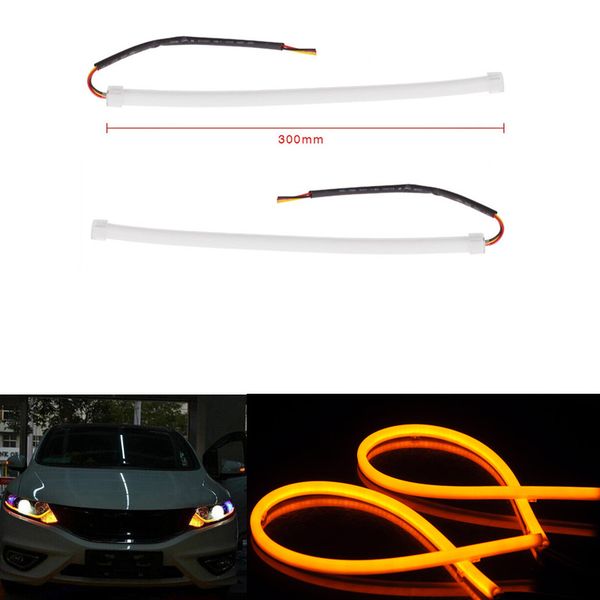 2x amber-30cm white-30cm white-45cm white-60cm drl soft guide motorcycle led strip light soft silica gel lamp 12v dc
2x amber-30cm white-30cm white-45cm white-60cm drl soft guide motorcycle led strip light soft silica gel lamp 12v dc