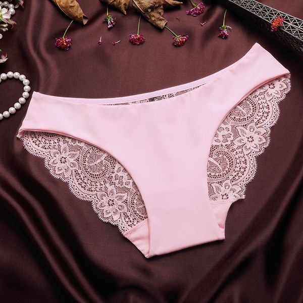 wholesale-6pieces/lot mixed color women's panties european style lace underwear ladies seamless soft briefs mid waist lingerie, Black;pink
wholesale-6pieces/lot mixed color women's panties european style lace underwear ladies seamless soft briefs mid waist lingerie, Black;pink