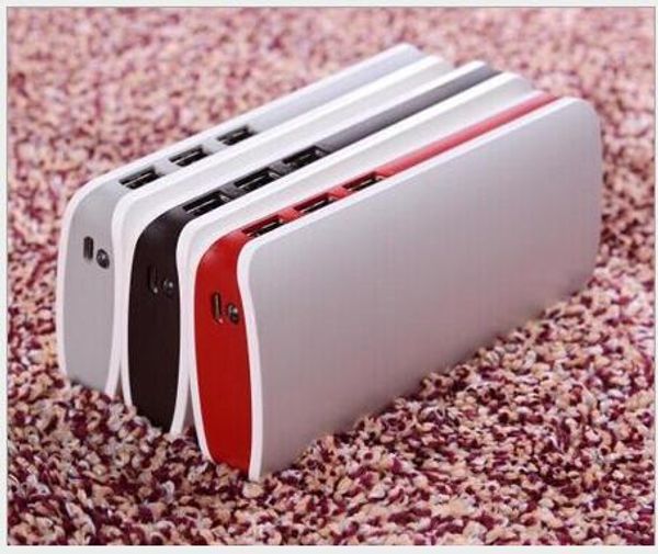 15000 мач 3 usb plus светодиодный портативный power bank зарядное устройство внешняя батарея быстрая зарядка для смартфонов планшетных пк