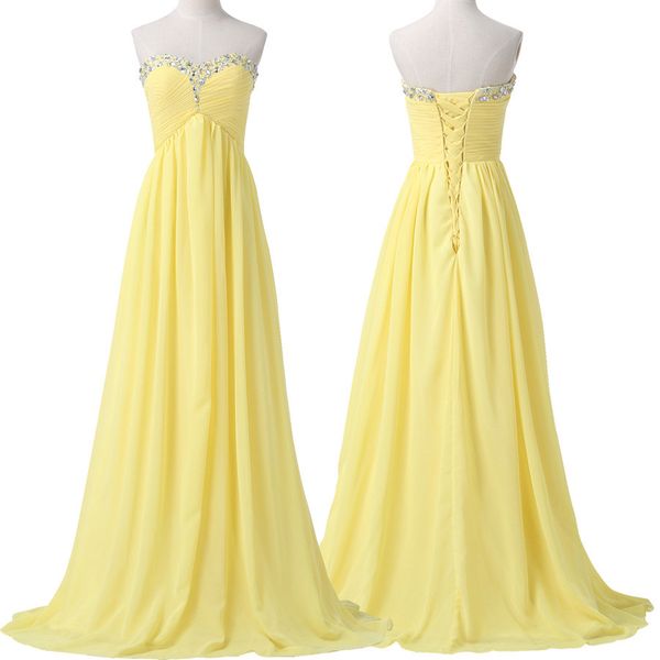 Elegant Long Chiffon Bridesmaid Dress Yellow Bridesmaid Dresses 2019 Bruidsjurken Evening Party Prom Dresses for Brida Custom Made
Elegant Long Chiffon Bridesmaid Dress Yellow Bridesmaid Dresses 2019 Bruidsjurken Evening Party Prom Dresses for Brida Custom Made