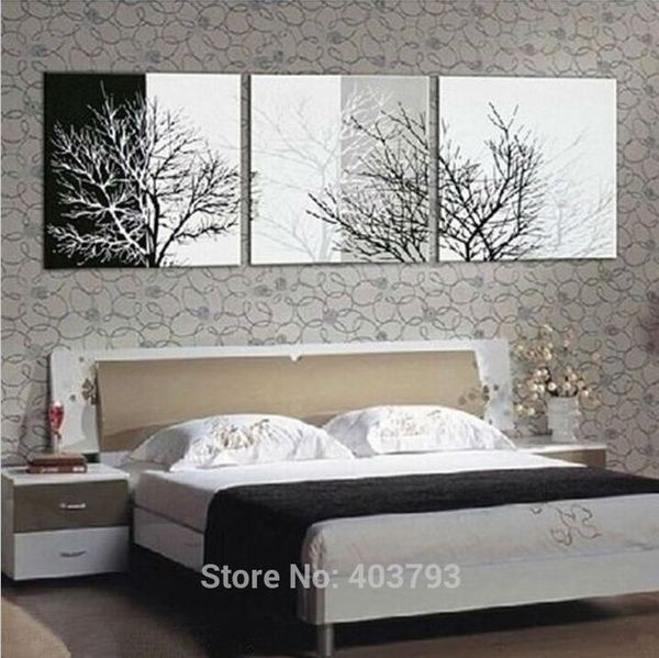 3pcs/lot black white tree abstract hand painted wall decor art oil painting canvas art home decoration
3pcs/lot black white tree abstract hand painted wall decor art oil painting canvas art home decoration