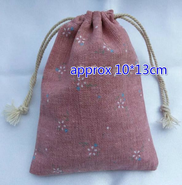 100 pieces 10*13cm printed flower linen bag flax sack jewelry bags beads wedding party candy beads christmas gift bags, Pink;blue
100 pieces 10*13cm printed flower linen bag flax sack jewelry bags beads wedding party candy beads christmas gift bags, Pink;blue