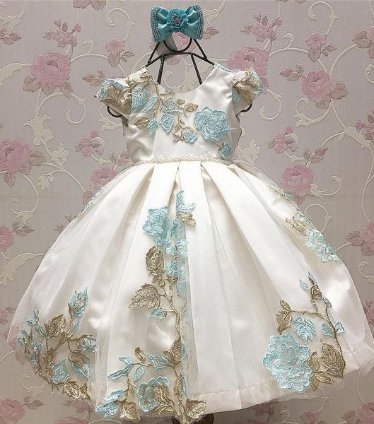lovely pearls ball gown flower girl dresses for weddings lace appliques little girls pageant dress tulle cap sleeves first communion gowns, White;blue
lovely pearls ball gown flower girl dresses for weddings lace appliques little girls pageant dress tulle cap sleeves first communion gowns, White;blue