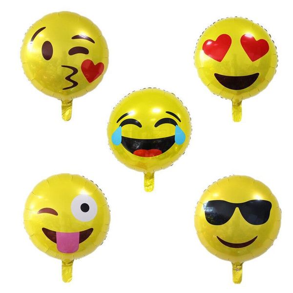 50pcs / серия 18 дюймы Emoji воздушного шара фольги счастливого дня рождения украшение смайл гелий баллоном свадьба шарики
50pcs / серия 18 дюймы Emoji воздушного шара фольги счастливого дня рождения украшение смайл гелий баллоном свадьба шарики