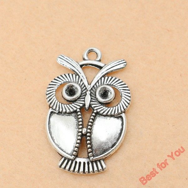35pcs tibetan silver tone owl charms pendants jewelry diy craft handmade 34x22mm jewelry making, Bronze;silver
35pcs tibetan silver tone owl charms pendants jewelry diy craft handmade 34x22mm jewelry making, Bronze;silver