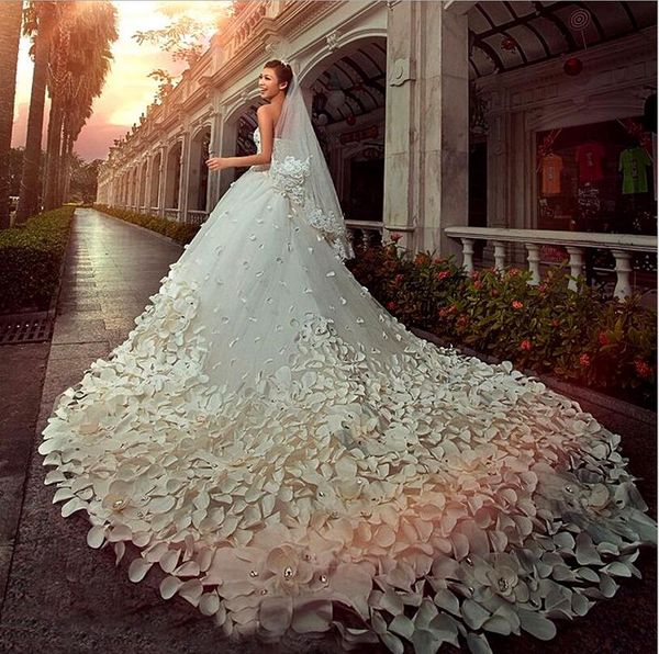 sweetheart beaded bling bling rhinestones applique flower a-line cathedral train pretty bridal gowns vintage wedding dresses bd016, White
sweetheart beaded bling bling rhinestones applique flower a-line cathedral train pretty bridal gowns vintage wedding dresses bd016, White