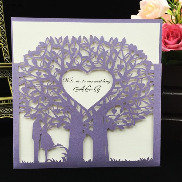 wholesale- 50pcs/lot love tree laser cut invitation card for wedding decoration/supplies wedding/anniversary favor invitation card
wholesale- 50pcs/lot love tree laser cut invitation card for wedding decoration/supplies wedding/anniversary favor invitation card