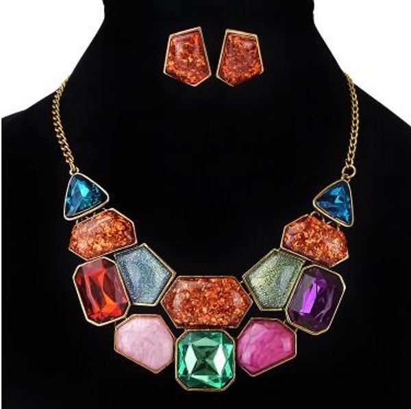 stylish irregular geometric charm necklace earring jewelry sets necklace earring jewelry sets for wedding birthday anniversary prom party, Golden;silver
stylish irregular geometric charm necklace earring jewelry sets necklace earring jewelry sets for wedding birthday anniversary prom party, Golden;silver