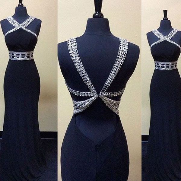 stunning beaded prom dress mermaid halter black evening party gowns with sequins beads backless long formal wear custom made
stunning beaded prom dress mermaid halter black evening party gowns with sequins beads backless long formal wear custom made