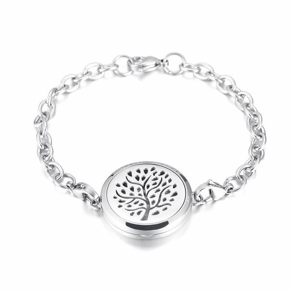 ijl3005 30mm stainless steel women tree of life essential oil aroma diffuser perfume locket bracelet charm bangle women jewelry, Golden;silver
ijl3005 30mm stainless steel women tree of life essential oil aroma diffuser perfume locket bracelet charm bangle women jewelry, Golden;silver