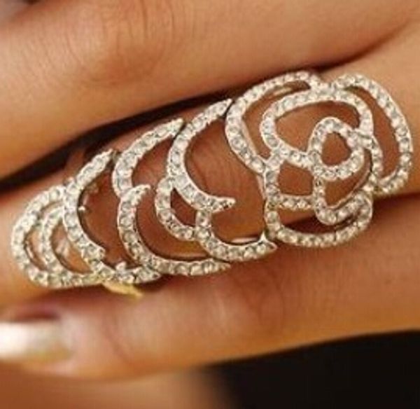 rhinestone rose ring for women silver color size party new fashion jewelry korean style, Golden;silver
rhinestone rose ring for women silver color size party new fashion jewelry korean style, Golden;silver