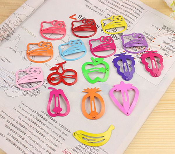 hair jewelry new fashion multicolor candy color painted cute alloy fruit children hair clips barrettes mix order random delivery, Golden;silver
hair jewelry new fashion multicolor candy color painted cute alloy fruit children hair clips barrettes mix order random delivery, Golden;silver