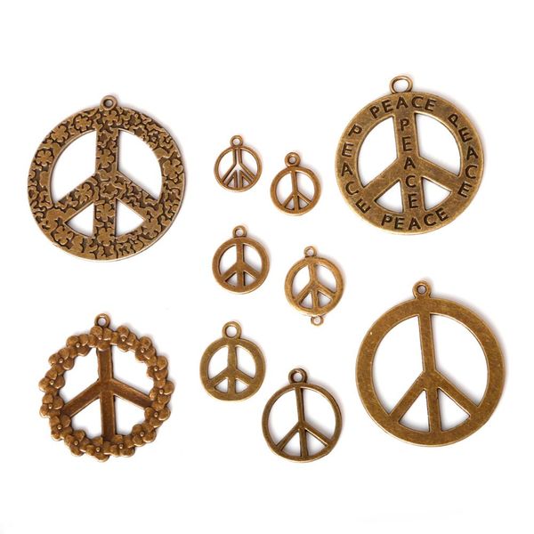 new 56pcs/lot mixed style zinc alloy antique bronze plated peace sign charms pendants diy jewelry handmade crafts jewelry mak, Bronze;silver
new 56pcs/lot mixed style zinc alloy antique bronze plated peace sign charms pendants diy jewelry handmade crafts jewelry mak, Bronze;silver