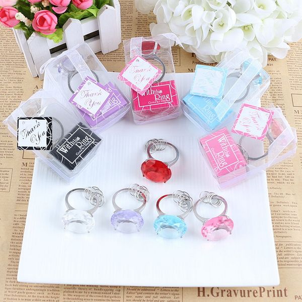 "with this ring" key chain diamond ring keychain wedding favors baby shower party gift, Silver
"with this ring" key chain diamond ring keychain wedding favors baby shower party gift, Silver