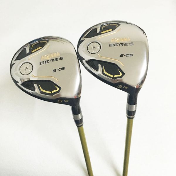 Новые гольф-клубы honma BERES S-05 Golf fairway wood 3/15 5/18 лофт деревянные клубы графитовый вал R
Новые гольф-клубы honma BERES S-05 Golf fairway wood 3/15 5/18 лофт деревянные клубы графитовый вал R