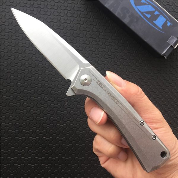 NEWER ZT Folding Knife Zero Tolerance 0808 Knife D2 Blade 60HRC Stainless Steel Handle Folding Knife F905L
NEWER ZT Folding Knife Zero Tolerance 0808 Knife D2 Blade 60HRC Stainless Steel Handle Folding Knife F905L