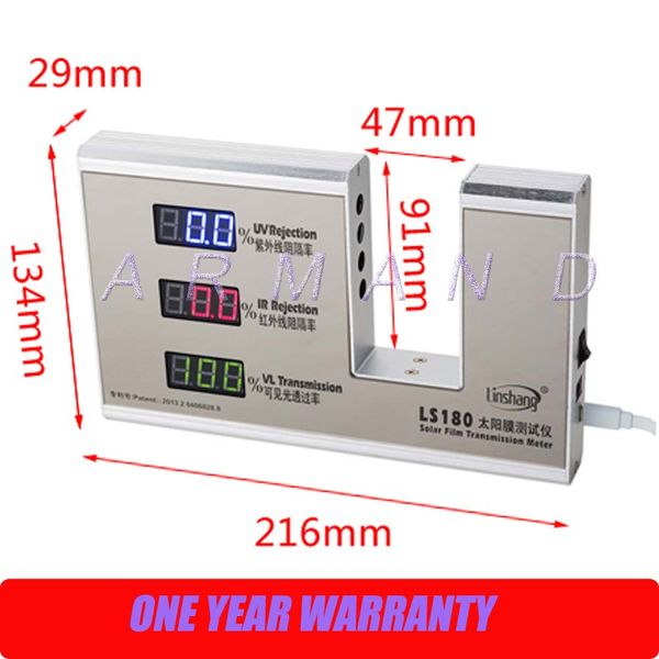 solar film transmission meter ls180 window tint meter uv ir rejection light transmittance
solar film transmission meter ls180 window tint meter uv ir rejection light transmittance
