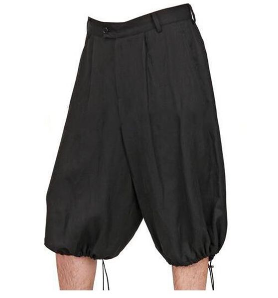 men's summer new fashion and personality han edition stage 7 minutes of lanterns wide legged big yards / custom, Black
men's summer new fashion and personality han edition stage 7 minutes of lanterns wide legged big yards / custom, Black