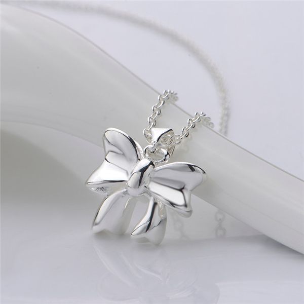 women's smooth butterfly knot pendant necklace sterling silver plated necklace stsn619,fashion 925 silver necklace
women's smooth butterfly knot pendant necklace sterling silver plated necklace stsn619,fashion 925 silver necklace