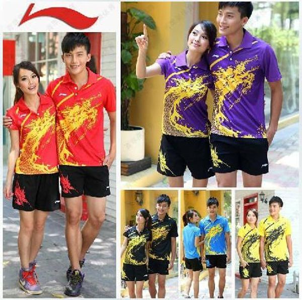 new li ning badminton shirts sports wicking breathable clothing badminton men's t-shirt table tennis jersey clothes suit shirt + shorts, White;yellow
new li ning badminton shirts sports wicking breathable clothing badminton men's t-shirt table tennis jersey clothes suit shirt + shorts, White;yellow