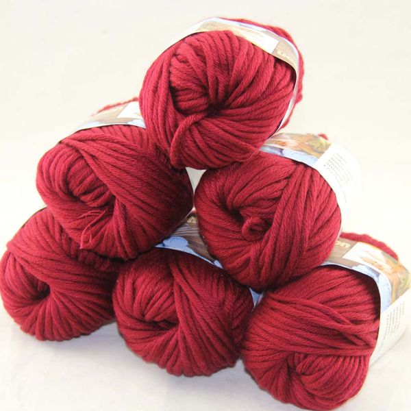 lot of 6 ballsx50g special thick worsted 100% cotton knitting yarn ruby 2236, Black;white
lot of 6 ballsx50g special thick worsted 100% cotton knitting yarn ruby 2236, Black;white