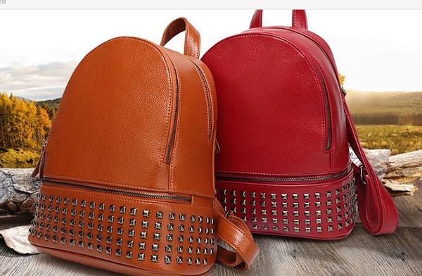 brand classic backpack mocnea kong luxury genuine leather bag woman designer rivet black zipper casual school bag
brand classic backpack mocnea kong luxury genuine leather bag woman designer rivet black zipper casual school bag