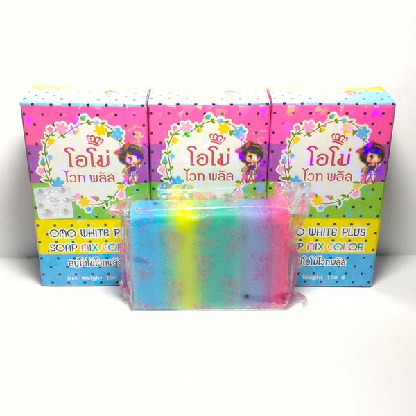Gluta Soap rainbow soap OMO Mix Fruits Color Alpha Arbutin Dark Spot free shipping DHL 250pcs
Gluta Soap rainbow soap OMO Mix Fruits Color Alpha Arbutin Dark Spot free shipping DHL 250pcs