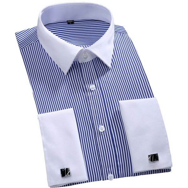 wholesale-2016 new cufflinks men dress shirts fashion wedding french cuff formal business stripe shirts st0025, White;black
wholesale-2016 new cufflinks men dress shirts fashion wedding french cuff formal business stripe shirts st0025, White;black