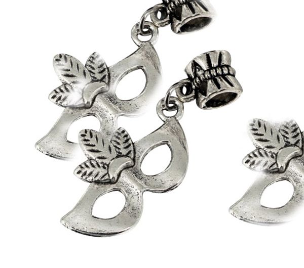 100pcs/lot silver mask pendant charms beads fit european bracelets for chirstmas style diy charm pendant, Bronze;silver
100pcs/lot silver mask pendant charms beads fit european bracelets for chirstmas style diy charm pendant, Bronze;silver