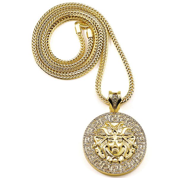 new hip hop piece pendant crystal necklace with corn chain gold plated men jewelry ing, Silver
new hip hop piece pendant crystal necklace with corn chain gold plated men jewelry ing, Silver
