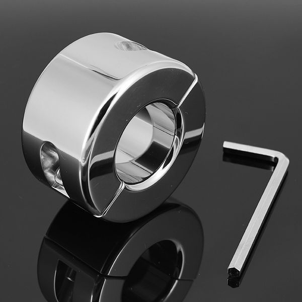 wholesale- 980g heavy stainless steel scrotum stretchers scrotum ring metal locking pendant ball weight for cbt chrome finish male toy
wholesale- 980g heavy stainless steel scrotum stretchers scrotum ring metal locking pendant ball weight for cbt chrome finish male toy