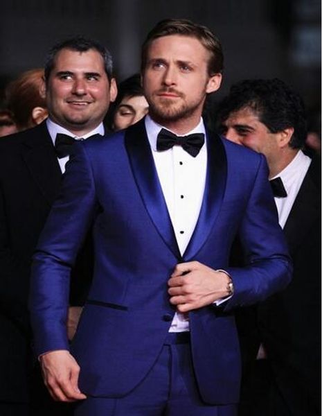 custom godfather royal blue shawl satin collar lapel wedding groom tuxedo men's wedding suit (jacket + pants + tie + handkerchief), Black;gray
custom godfather royal blue shawl satin collar lapel wedding groom tuxedo men's wedding suit (jacket + pants + tie + handkerchief), Black;gray