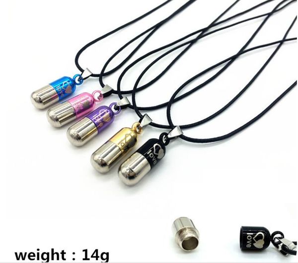 brand new men and women necklace couple fashion jewelry chain with stainless steel capsules pendant yp039 arts and crafts pendant with chain, Black
brand new men and women necklace couple fashion jewelry chain with stainless steel capsules pendant yp039 arts and crafts pendant with chain, Black